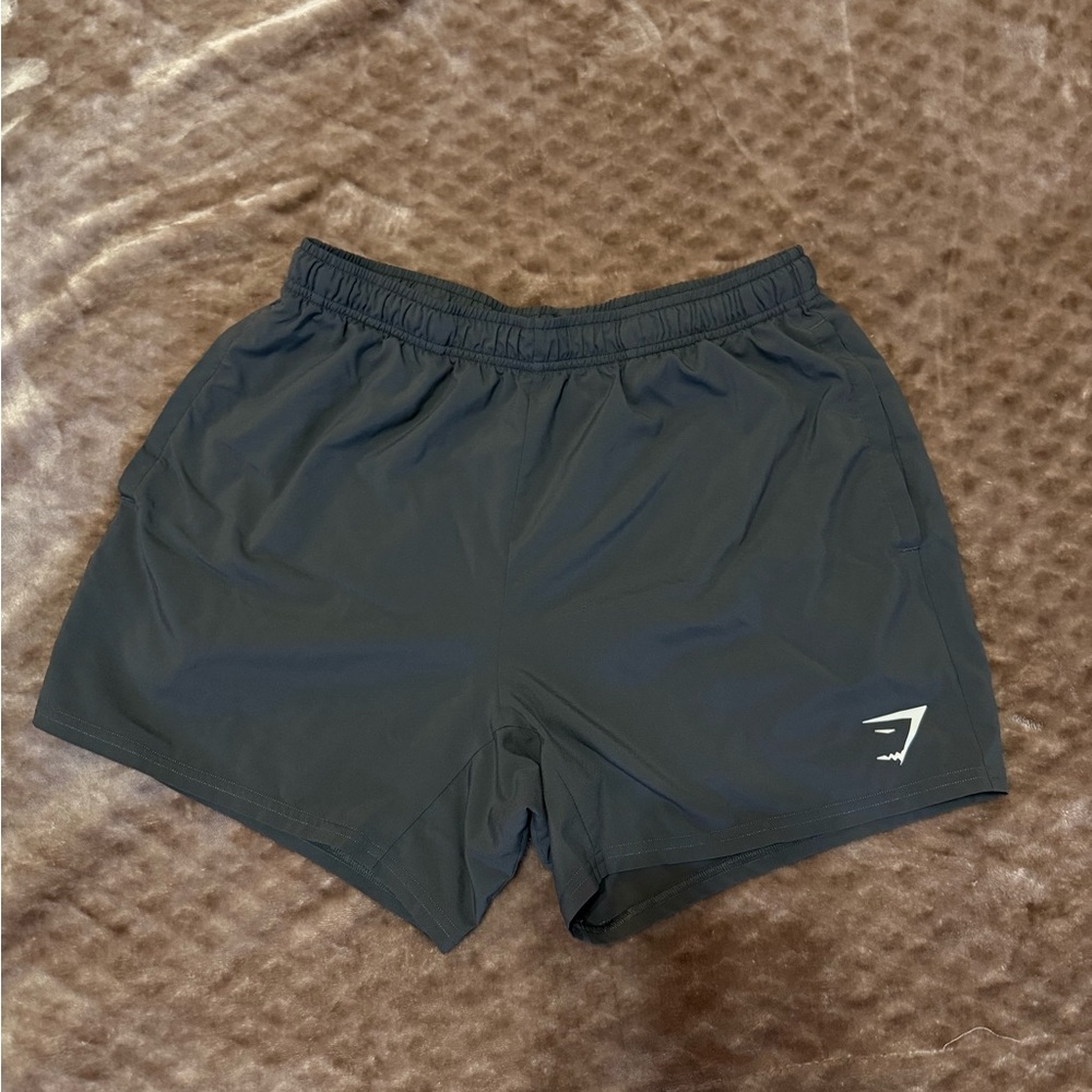 Gymshark Black Athletic Shorts Lightweight Elastic Waist
